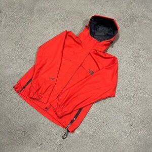 Reddish-Orange North Face Ski Jacket